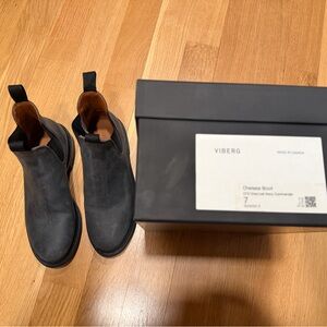 Viberg - Charcoal Waxy Commander. 7 / E